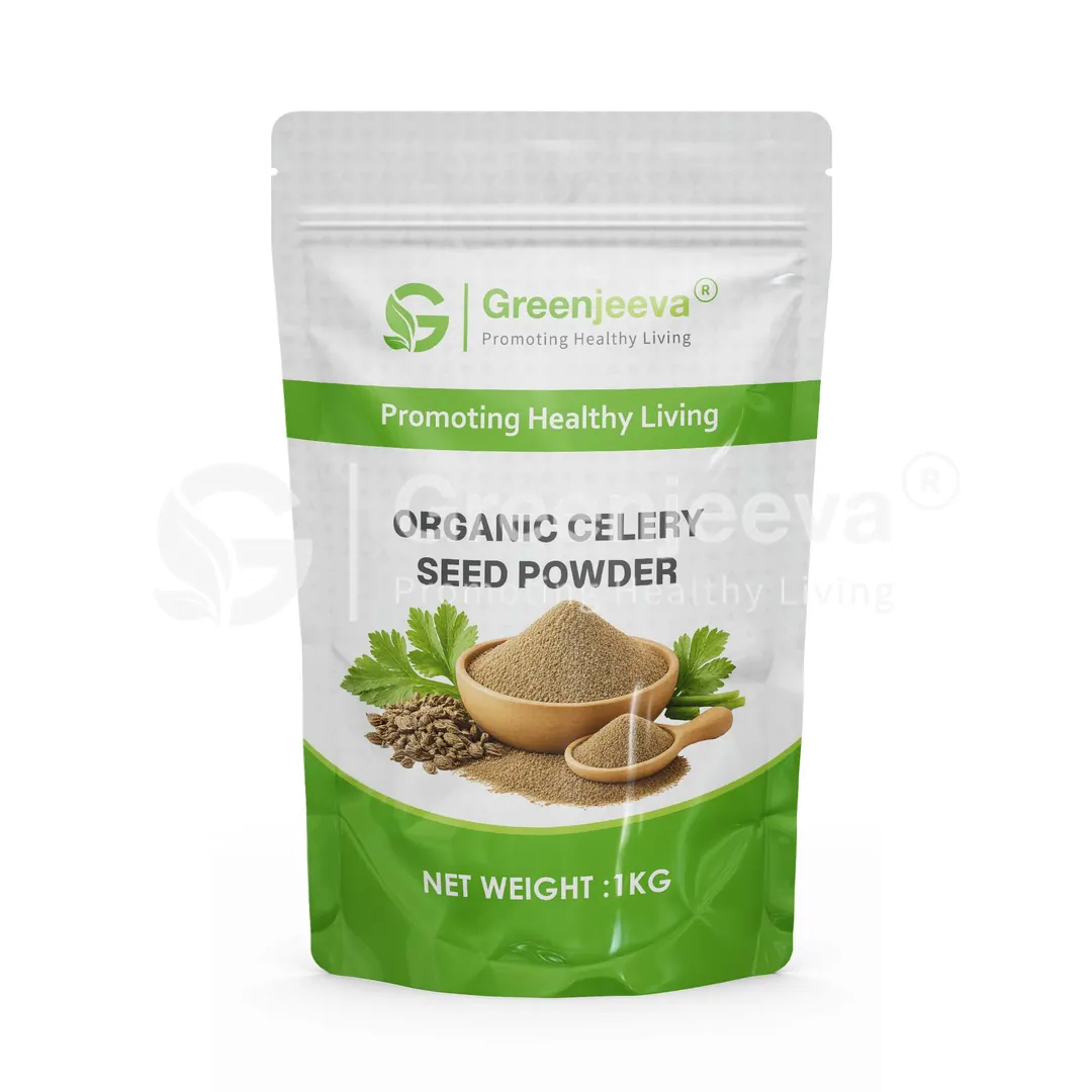 Organic Celery Seed Powder Pouch Organic Celery Seed Powder Pouch